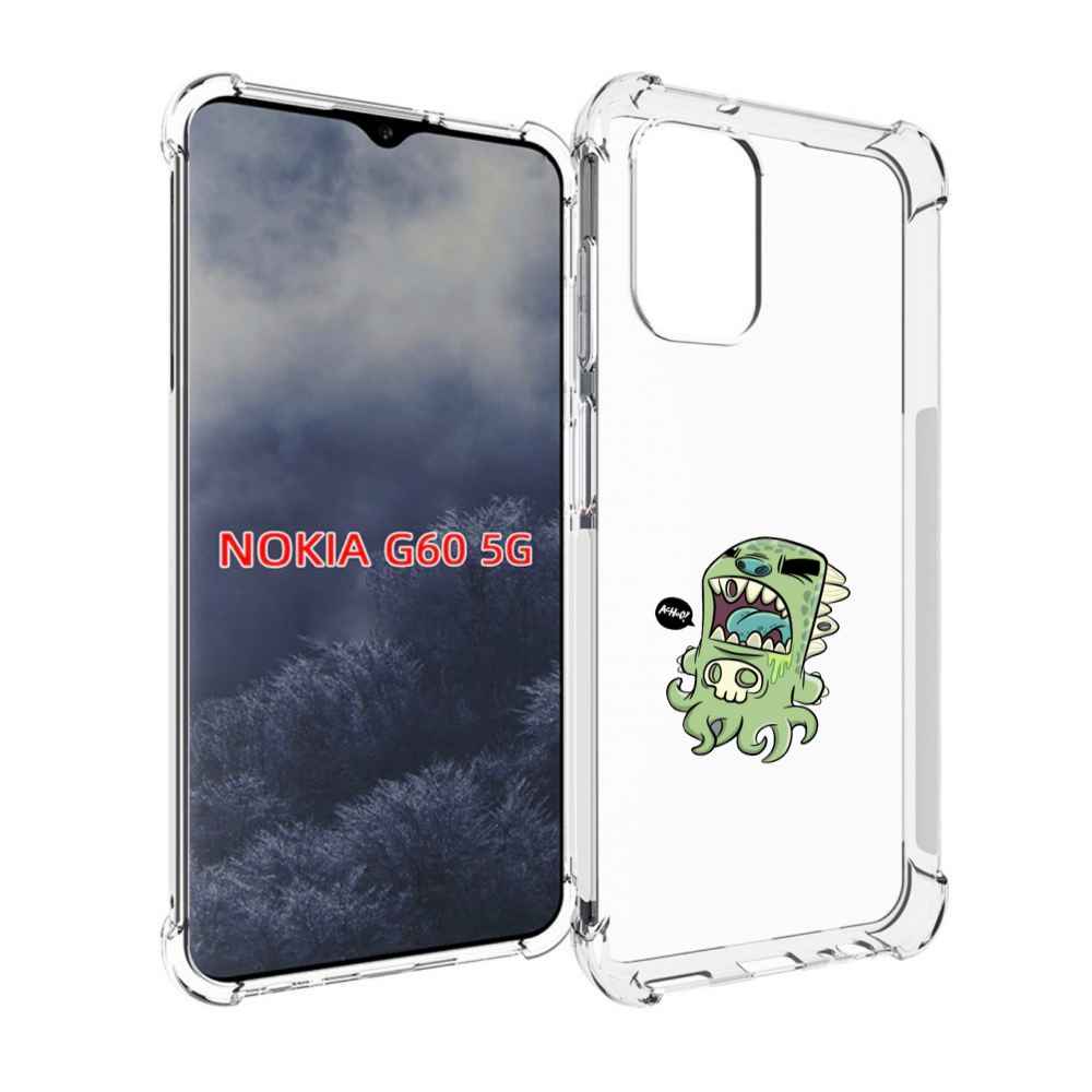 

Чехол MyPads crop для Nokia G60 5G, Прозрачный, Tocco