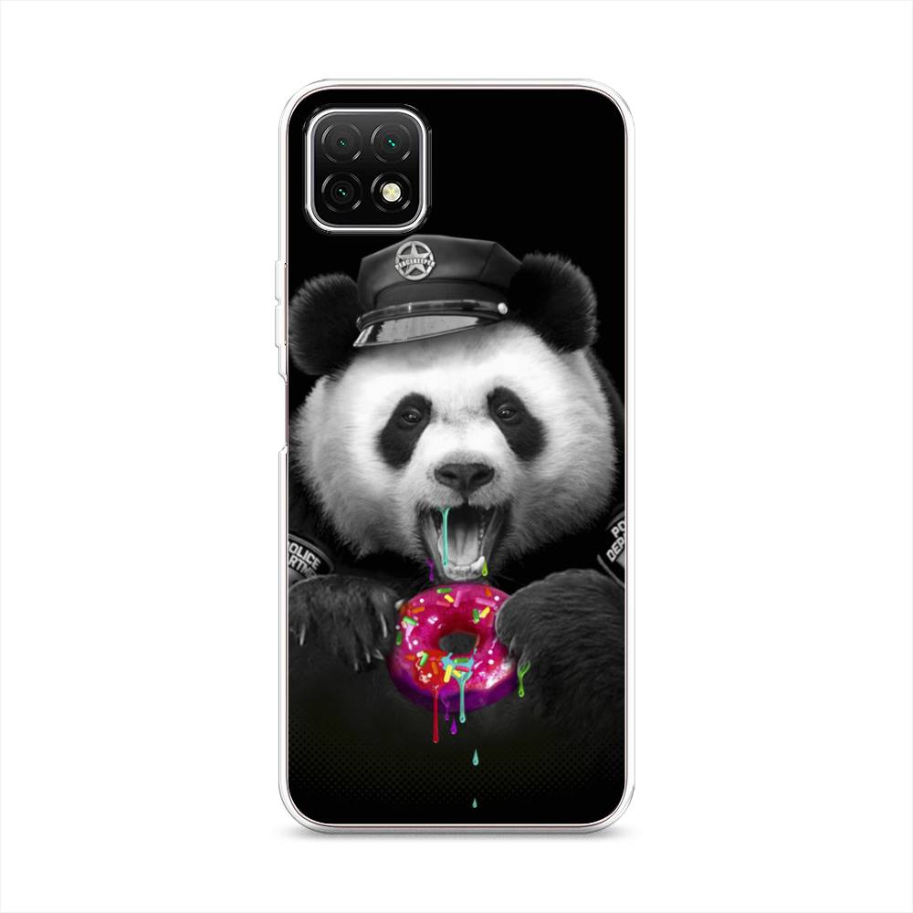 

Чехол Awog на Wiko T3 "Панда police", Разноцветный