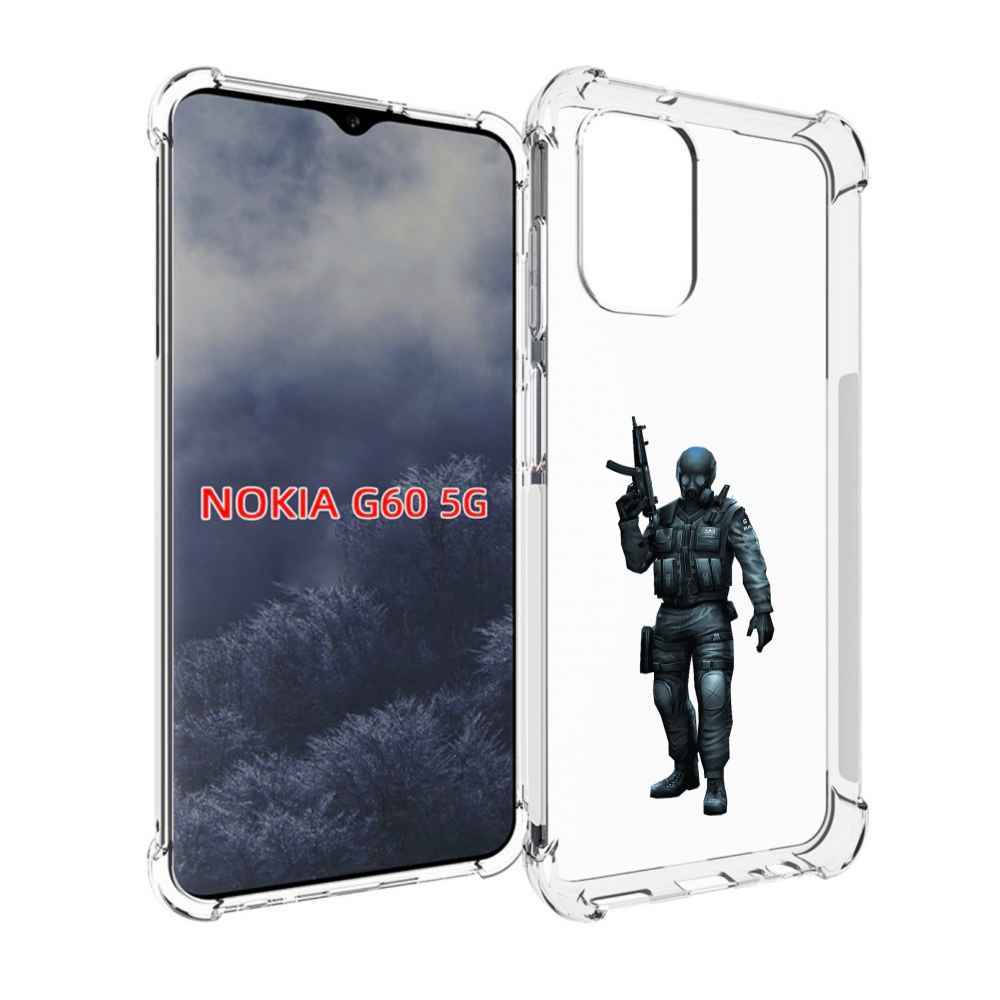

Чехол MyPads crossfire для Nokia G60 5G, Прозрачный, Tocco