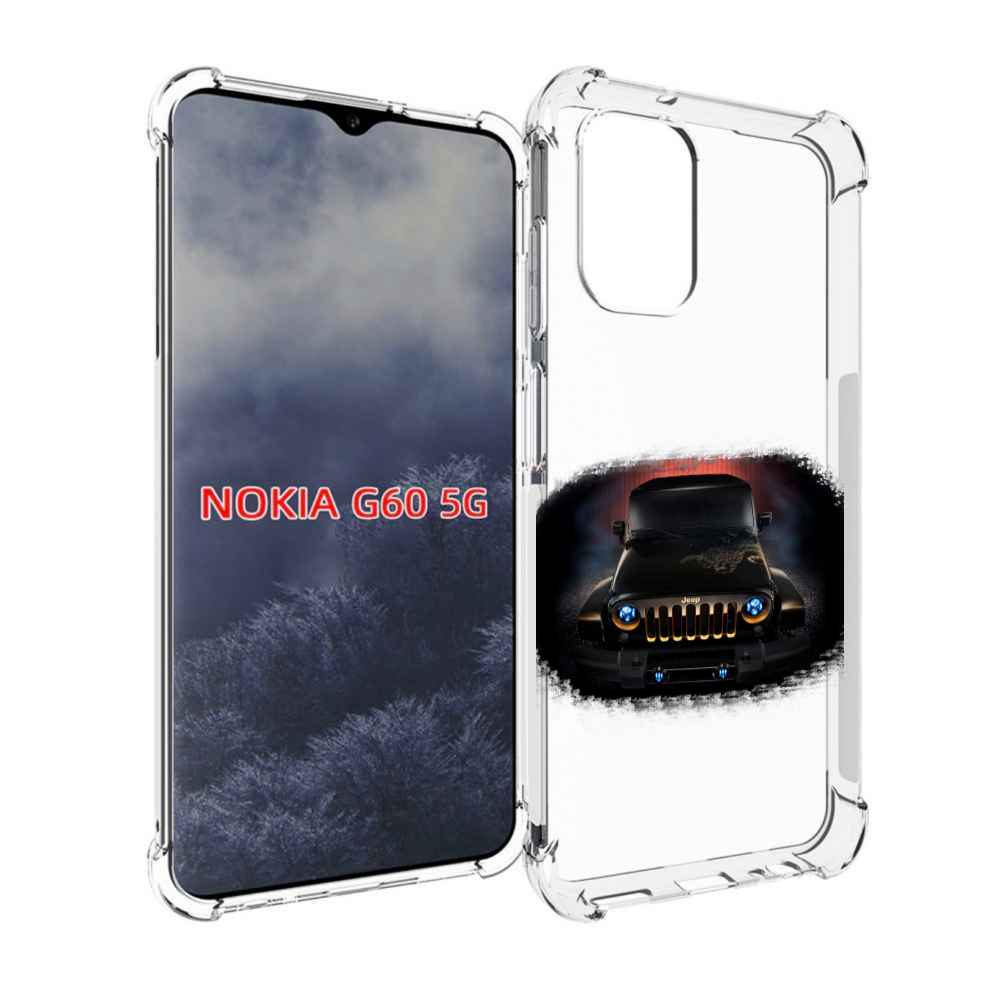

Чехол MyPads jeep джип 2 для Nokia G60 5G, Прозрачный, Tocco