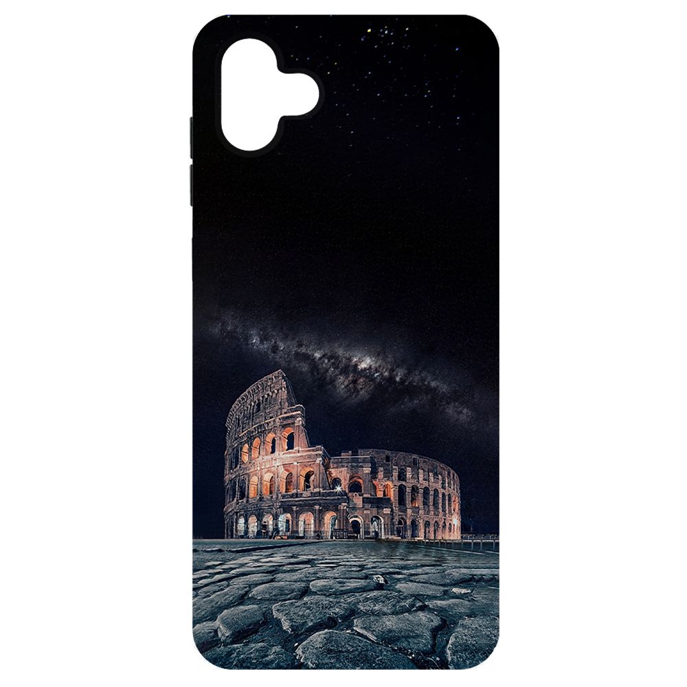 

Чехол-накладка Krutoff Soft Case Италия, Колизей для Samsung Galaxy A04 A045 черный