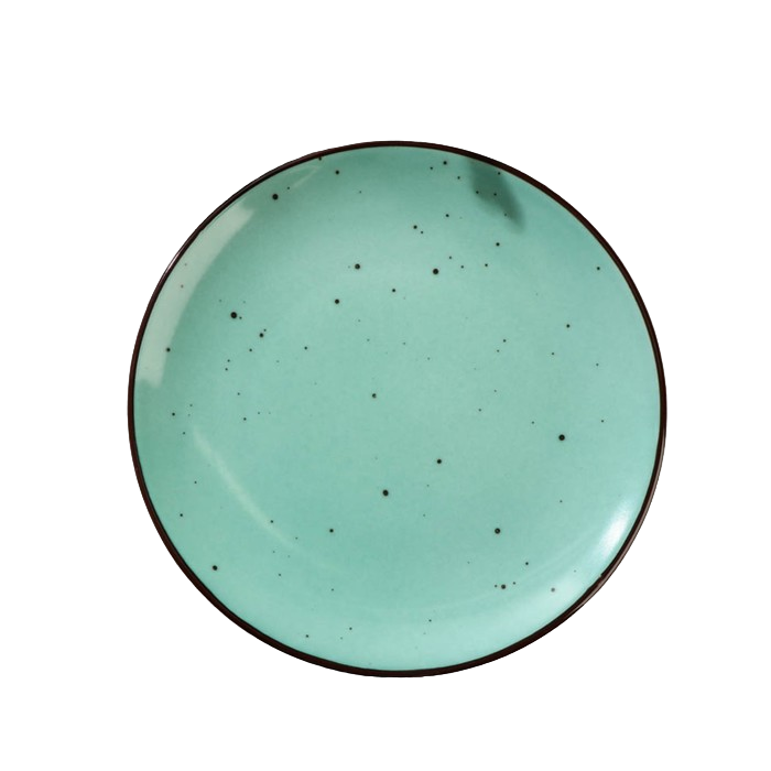 

Тарелка плоская DOTS menta, d=20 см, Розовый