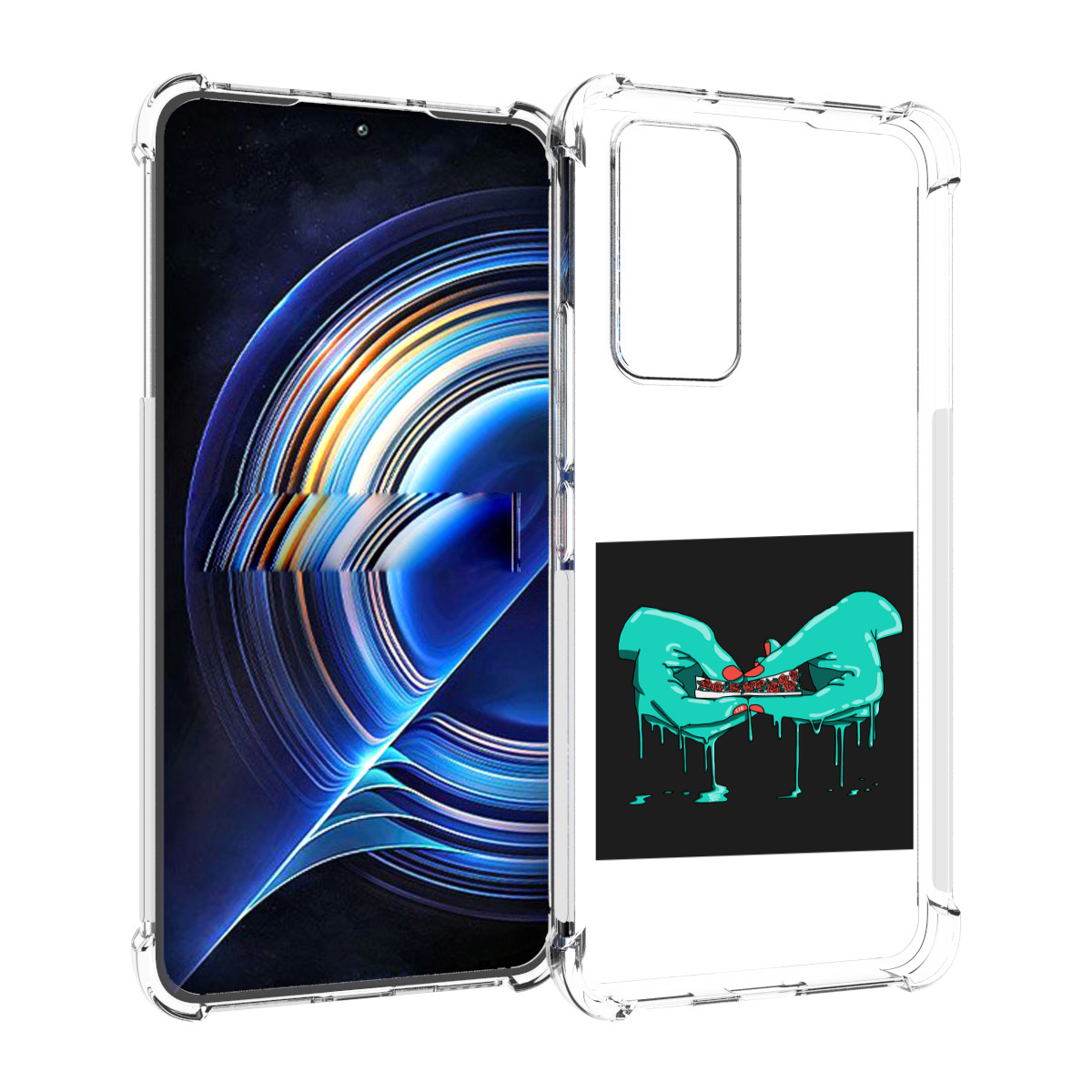 

Чехол MyPads закручиваю-розочки для Tecno Camon 19 Neo, Прозрачный, Tocco