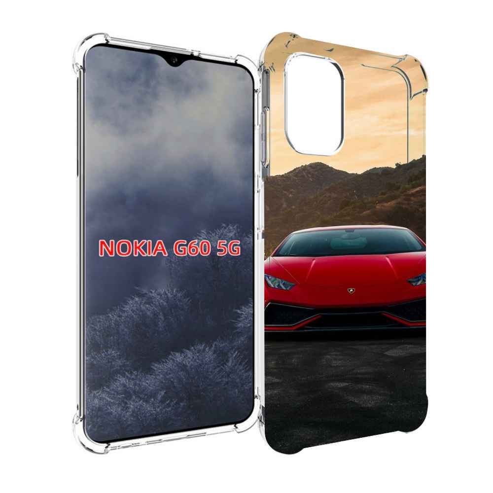 

Чехол MyPads lamborghini ламборгини 1 мужской для Nokia G60 5G, Прозрачный, Tocco