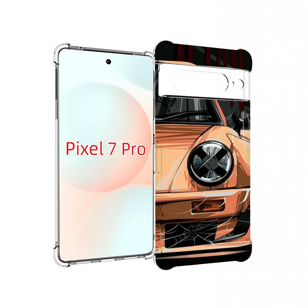 

Чехол Mypads Порш Мужской Для Google Pixel 7 Pro, Прозрачный, Tocco