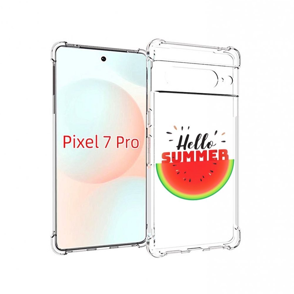 

Чехол Mypads Привет-Лето Для Google Pixel 7 Pro, Прозрачный, Tocco