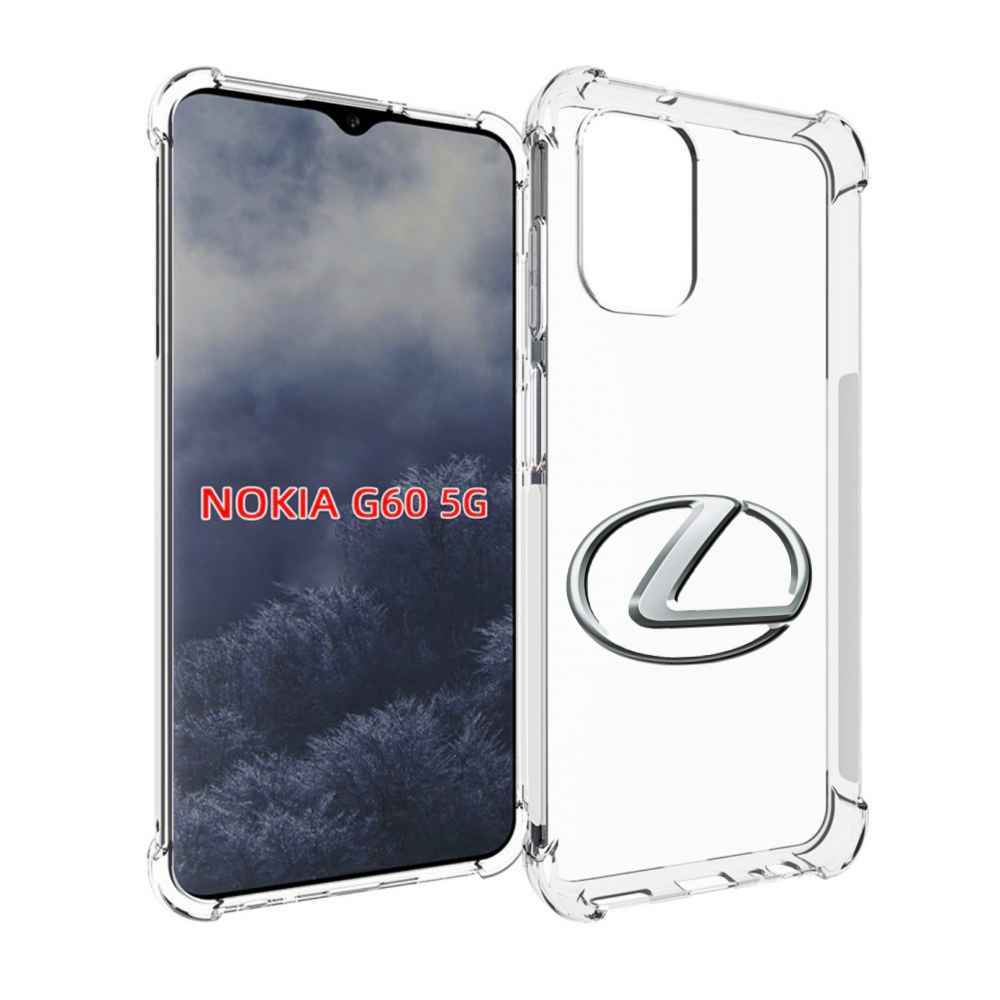 

Чехол MyPads lexus-лексус-5 мужской для Nokia G60 5G, Прозрачный, Tocco