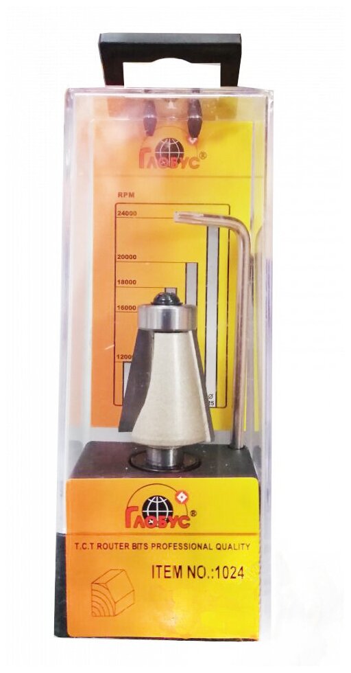

Фреза Globus 1024 D24 15 °