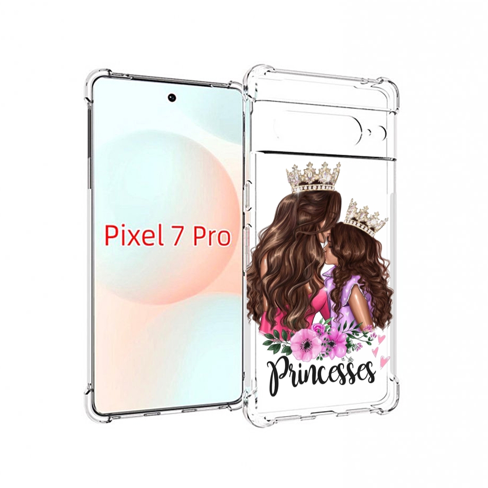 

Чехол Mypads Принцессы Женский Для Google Pixel 7 Pro, Прозрачный, Tocco