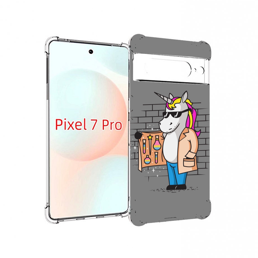 

Чехол Mypads Продавец-Единорог Для Google Pixel 7 Pro, Прозрачный, Tocco