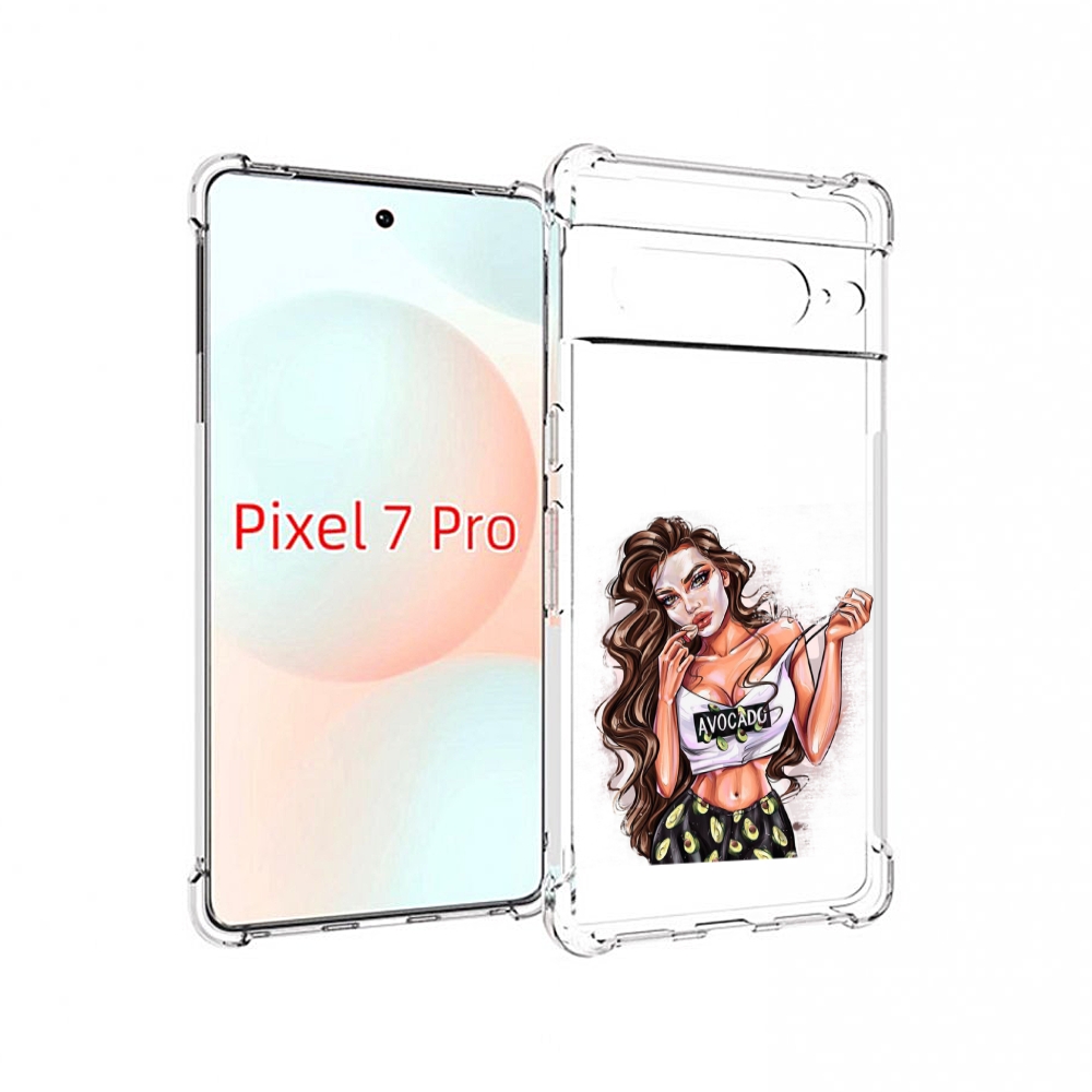 

Чехол Mypads Продукты На Дом С Доставкой Женский Для Google Pixel 7 Pro, Прозрачный, Tocco