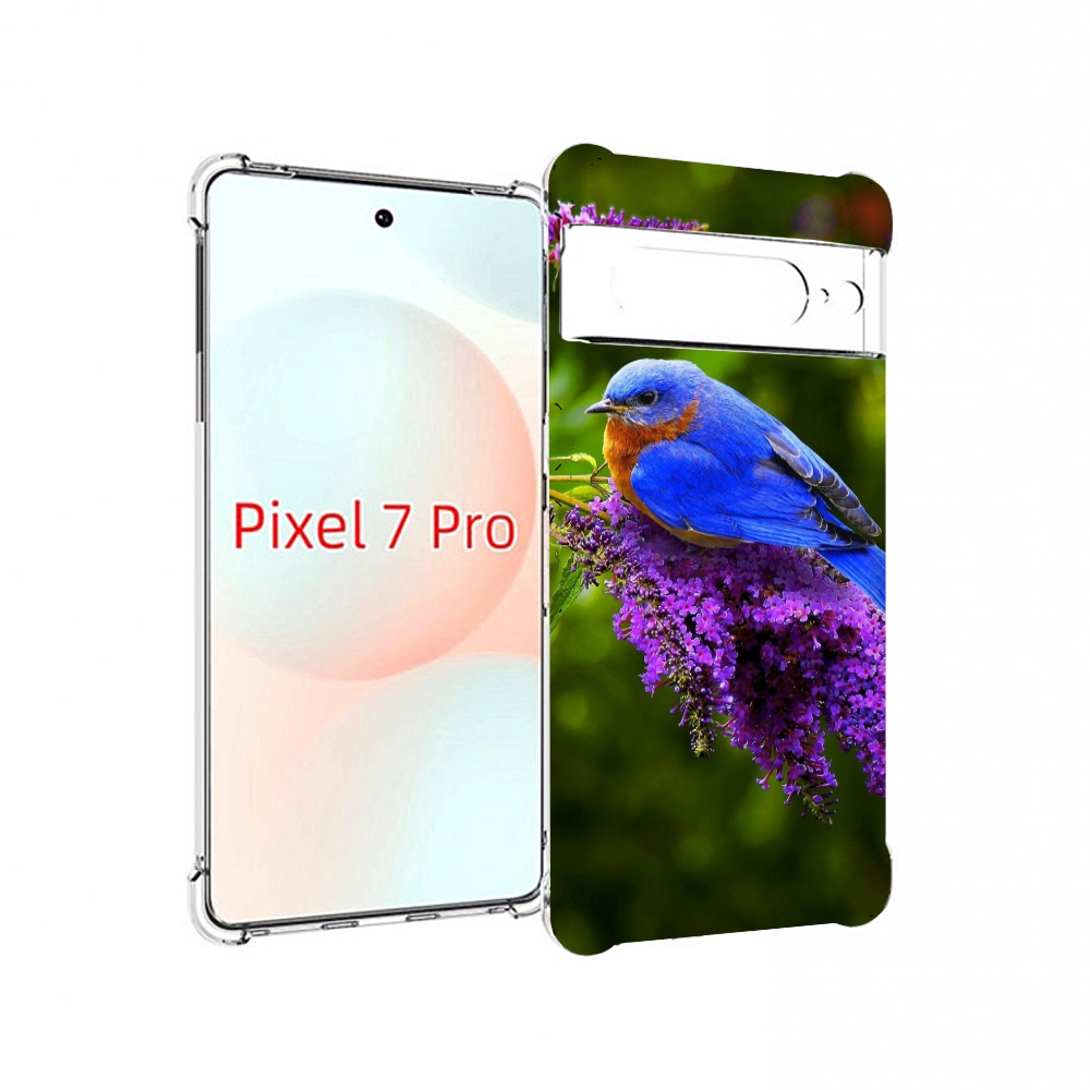 

Чехол Mypads Птица-Сиреневая Для Google Pixel 7 Pro, Прозрачный, Tocco