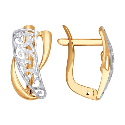 

Серьги из комбинированного золота Yahont 147754, 147754