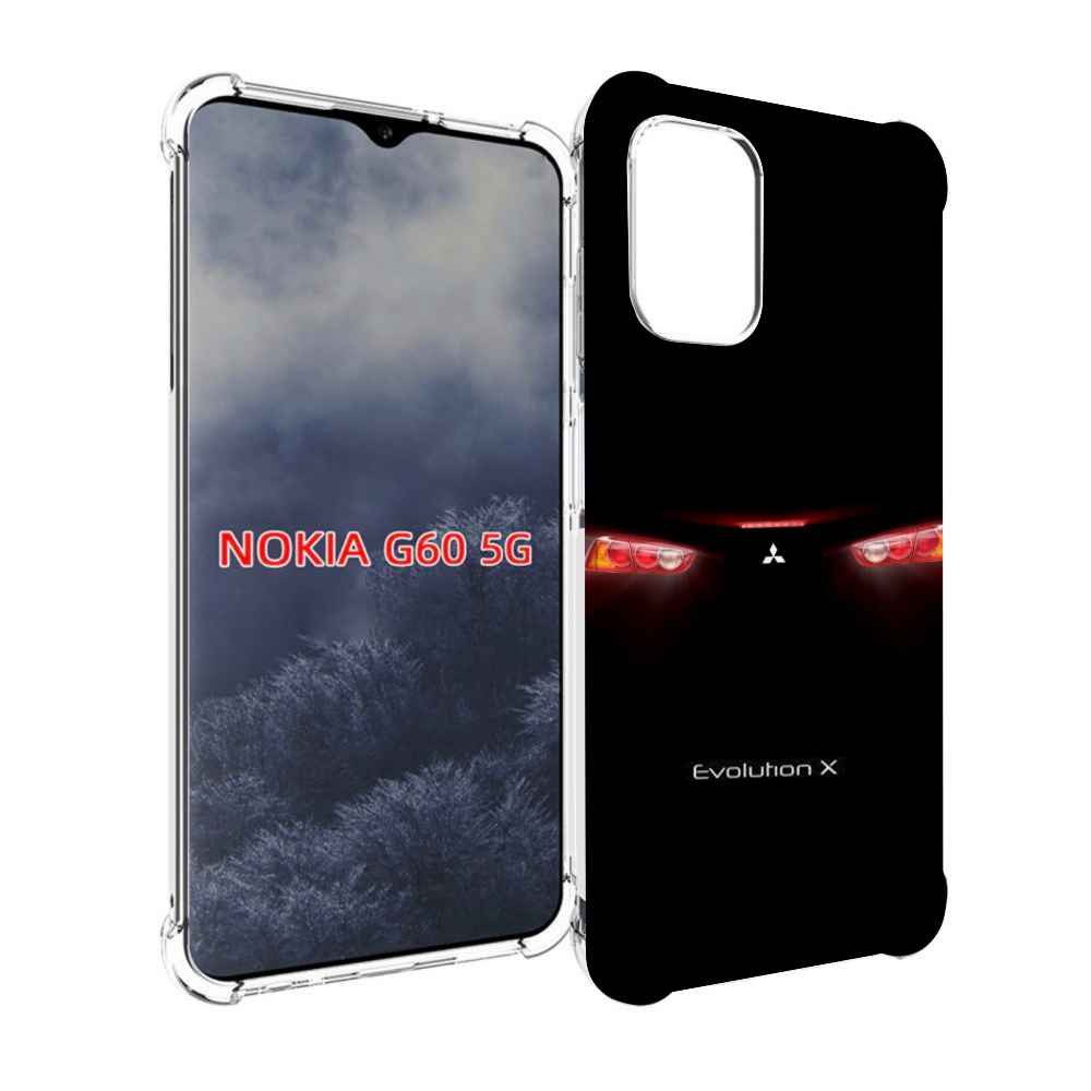 

Чехол MyPads mitsubishi-мицубиси-1 для Nokia G60 5G, Прозрачный, Tocco