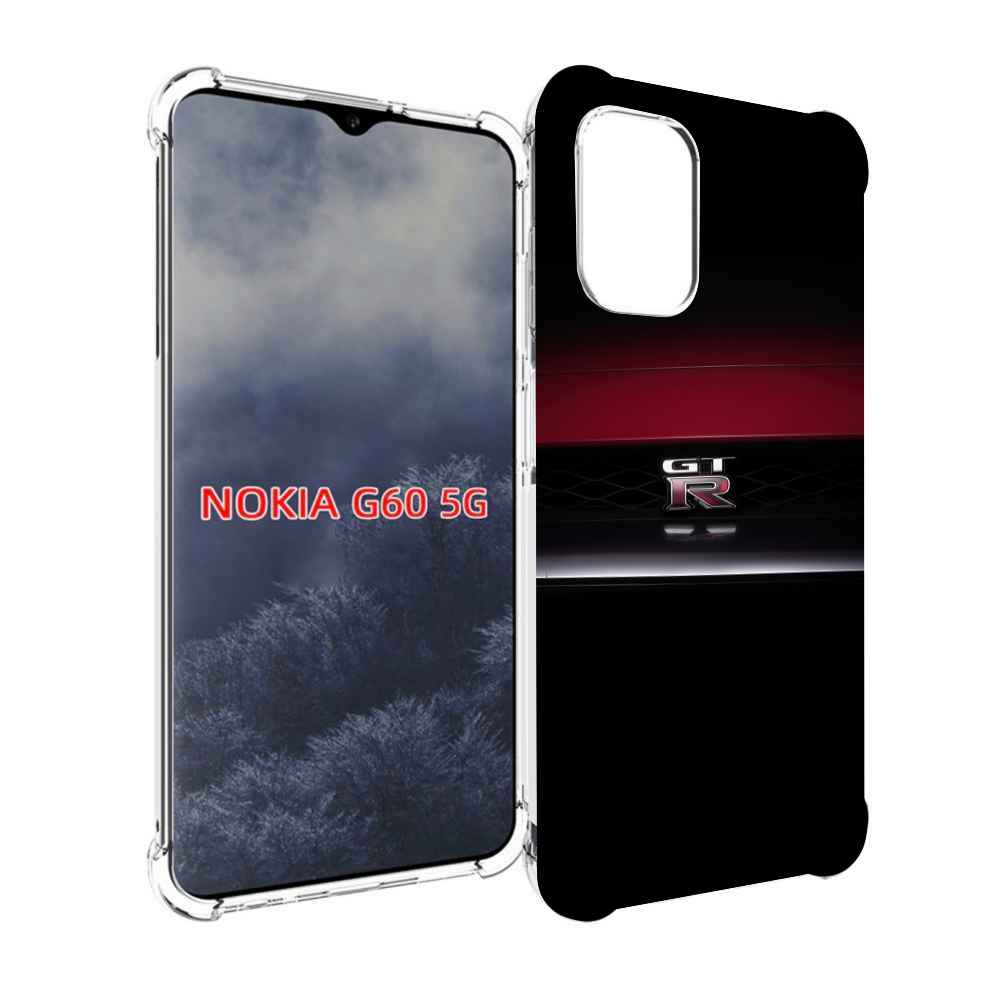 

Чехол MyPads nissan ниссан 1 мужской для Nokia G60 5G, Прозрачный, Tocco