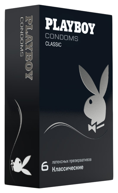 фото Презервативы playboy латексные classic 6 шт.