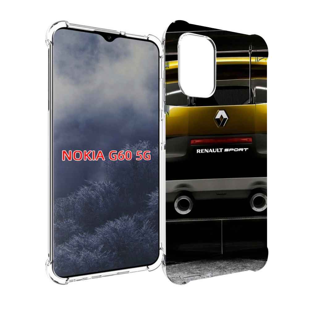 

Чехол MyPads renault-рено-3 мужской для Nokia G60 5G, Прозрачный, Tocco