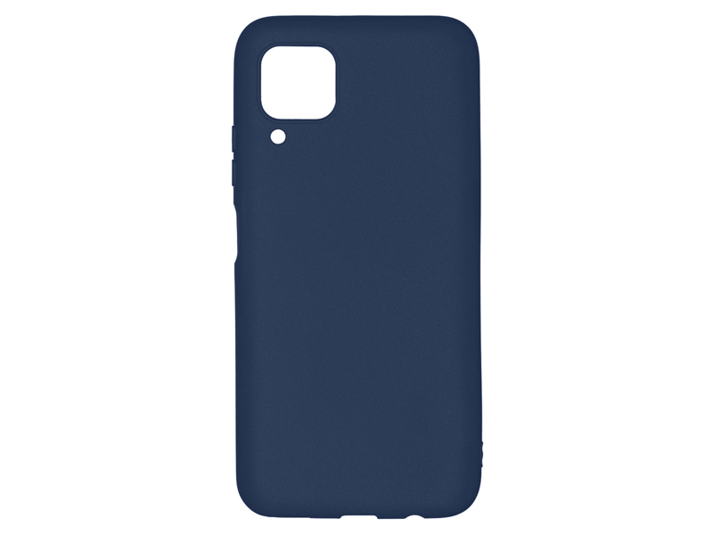 фото Чехол alwio для huawei p40 lite soft touch dark blue asthwp40lbl