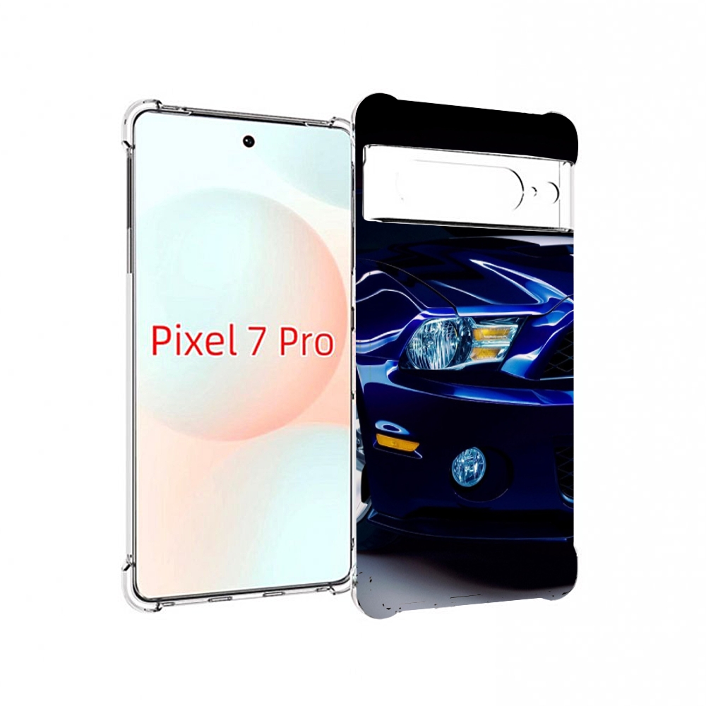 

Чехол Mypads Синяя-Машина Для Google Pixel 7 Pro, Прозрачный, Tocco