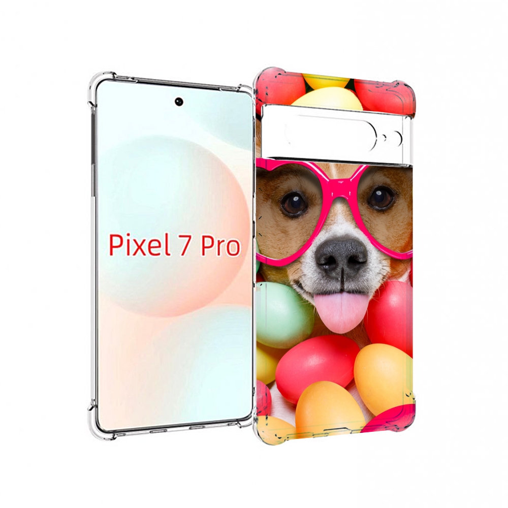 

Чехол Mypads Собака-В-Яйцах Для Google Pixel 7 Pro, Прозрачный, Tocco