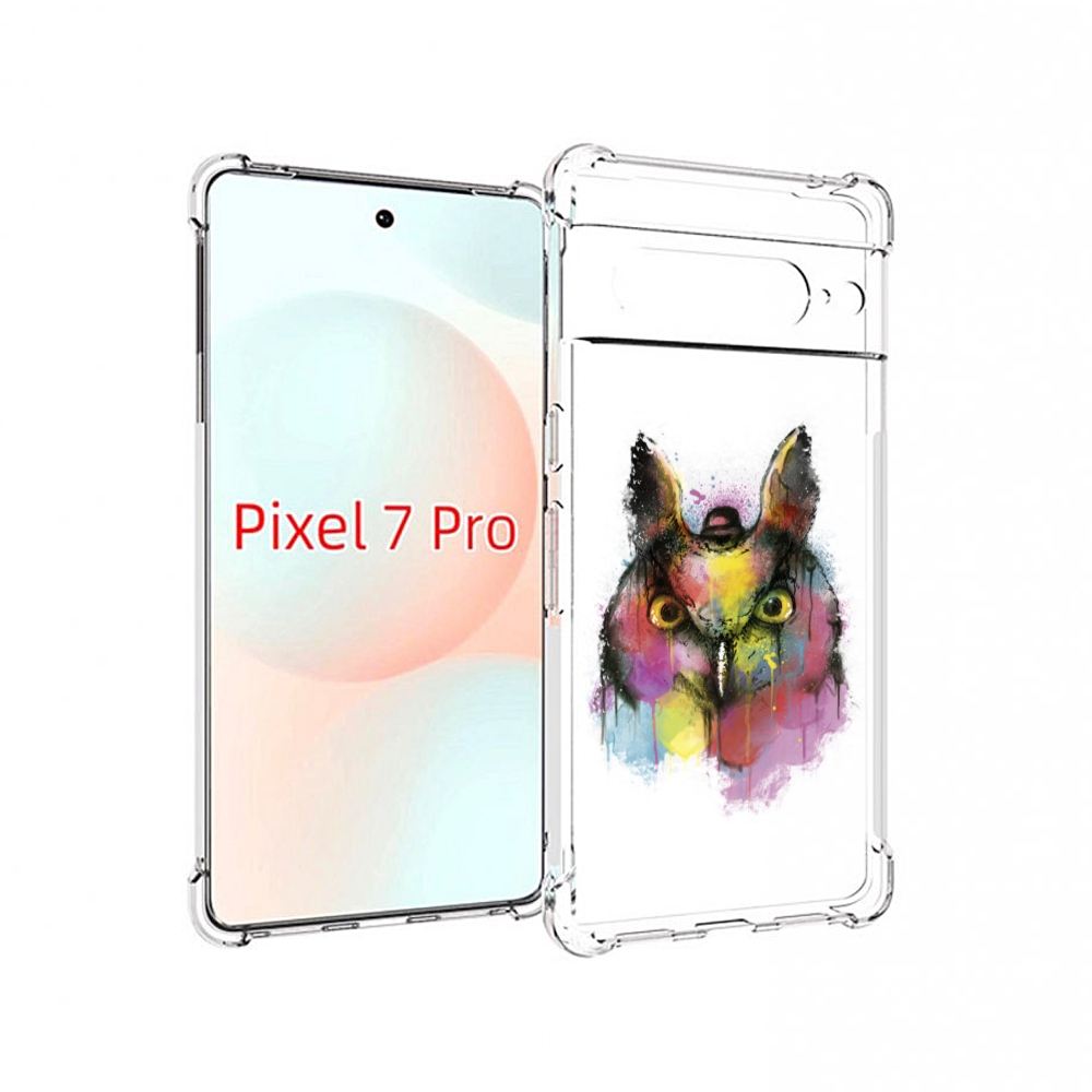 

Чехол Mypads Сова 2 Для Google Pixel 7 Pro, Прозрачный, Tocco