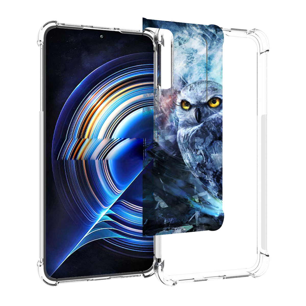 

Чехол MyPads замороженная-сова для Tecno Camon 19 Neo, Прозрачный, Tocco