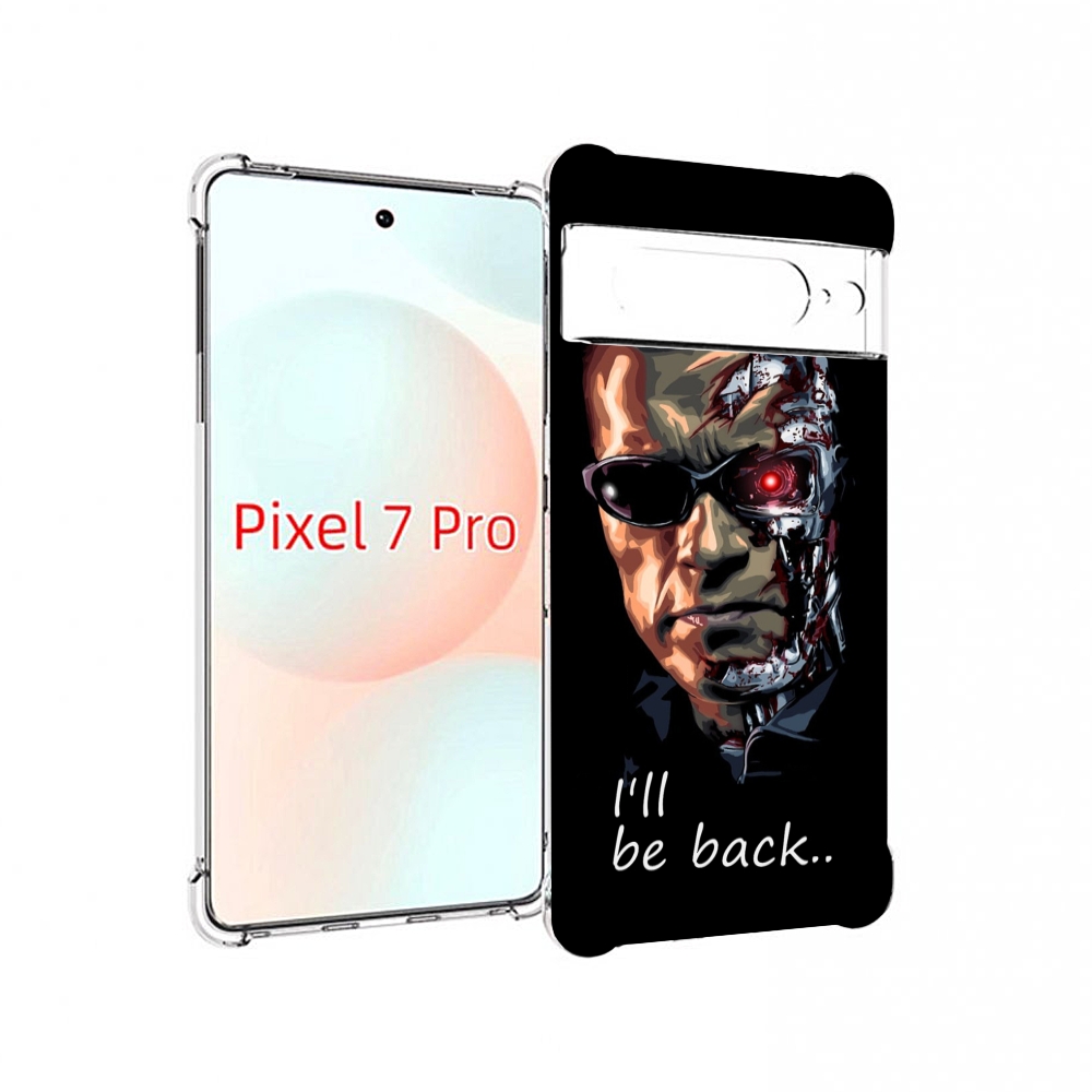 

Чехол Mypads Терминатор Для Google Pixel 7 Pro, Прозрачный, Tocco