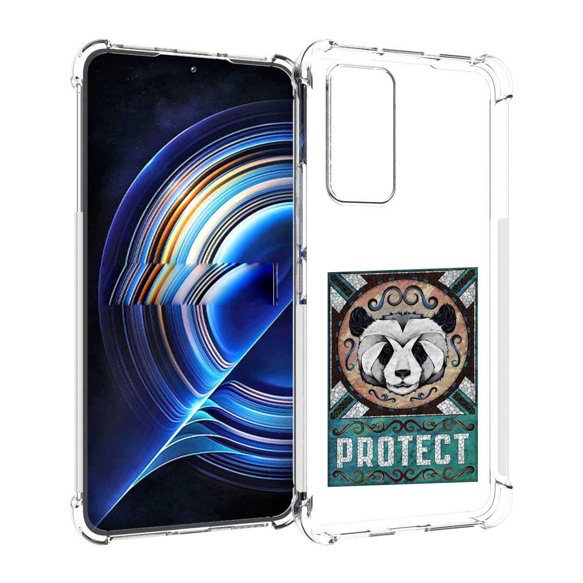

Чехол MyPads защита панды для Tecno Camon 19 Neo, Прозрачный, Tocco