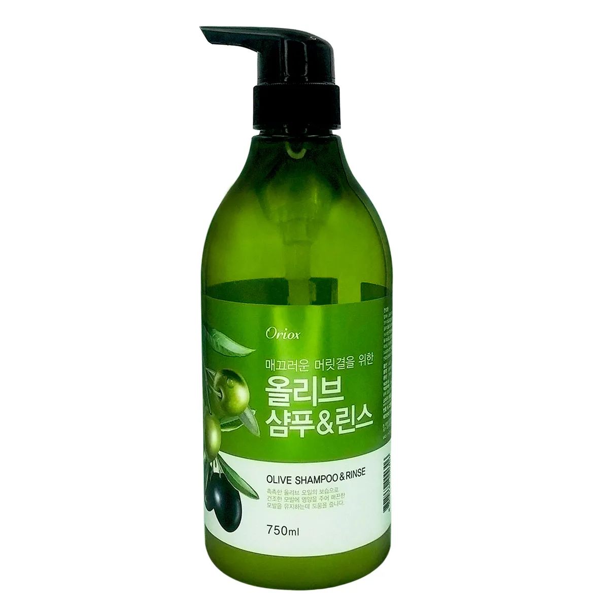 Шампунь ополаскиватель c экстрактом оливы Oriox 750 мл