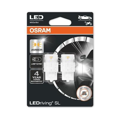 

OSRAM Комплект ламп LEDRIVING WY21W 12V1,3W WX3x16D 5X2QR2 2шт OSRAM 7504DYP02B