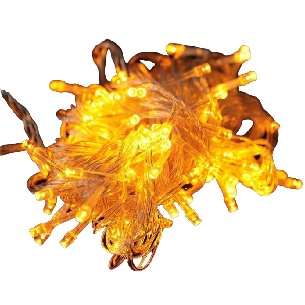 фото Световая гирлянда новогодняя ripoma glq -101t-10m-100-y 10 м желтый