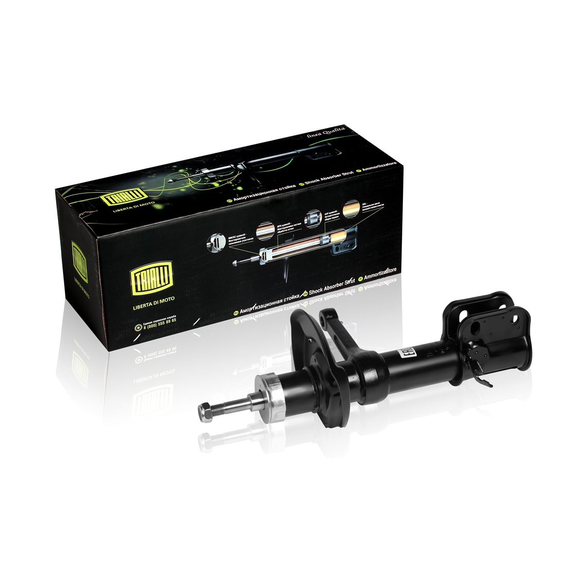 

Ah 01161_амортизатор передний левый масляный lada granta 10>
