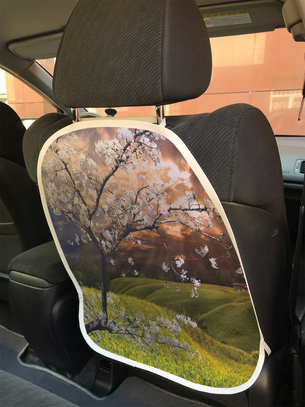 

Накидка на спинку сиденья JoyArty Цветущая вишня в поле, 45х62, Цветущая вишня в поле