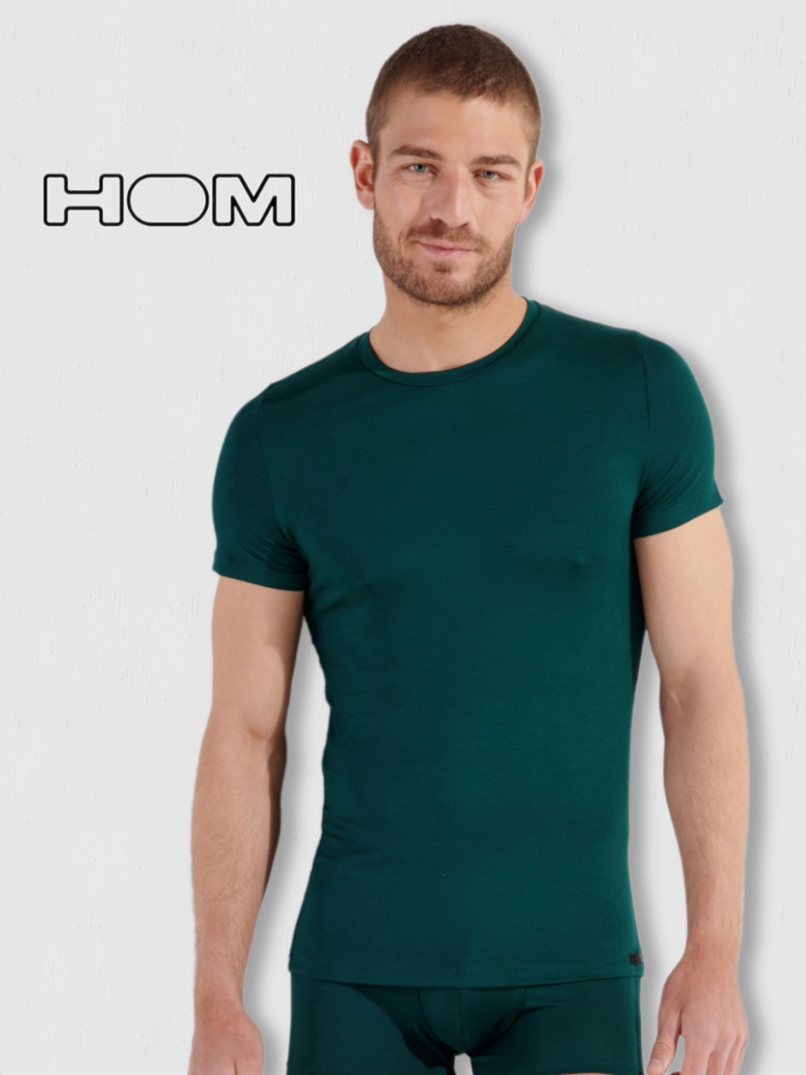 Футболка мужская Hom 402593 зеленая XL 13930₽