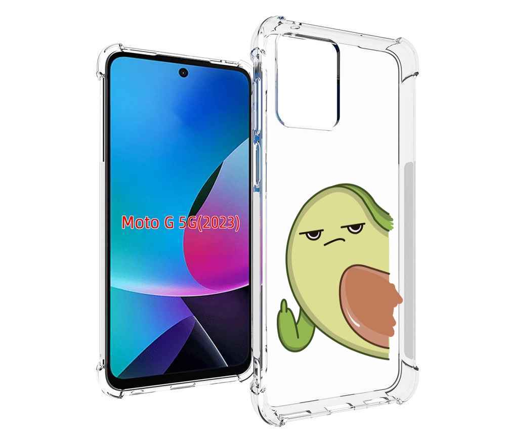 

Чехол MyPads злой-авокадо для MOTO G 5G 2023, Tocco