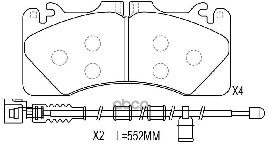 

Тормозные колодки SB Nagamochi передние дисковые bp21010w