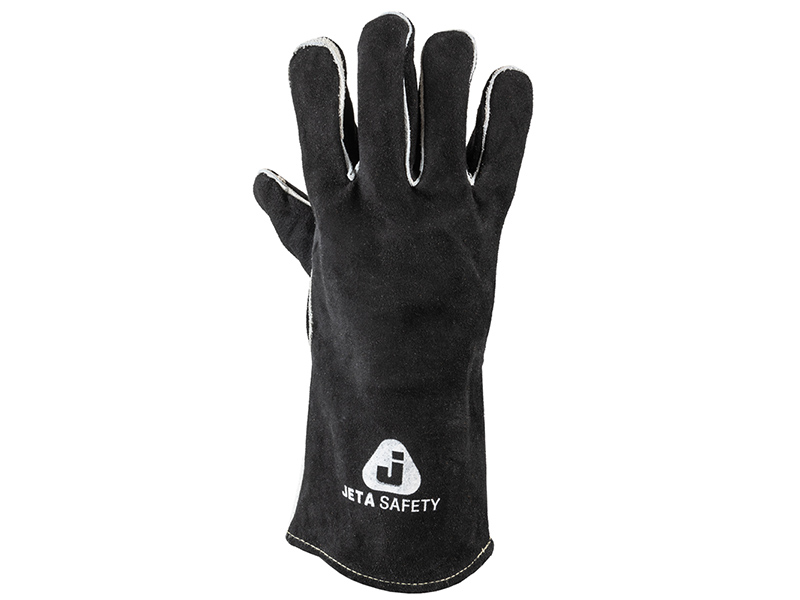 Перчатки сварщика Jeta Safety JWK1301 Ferrus Wide размер XXL Black-White JWK1301-XXL