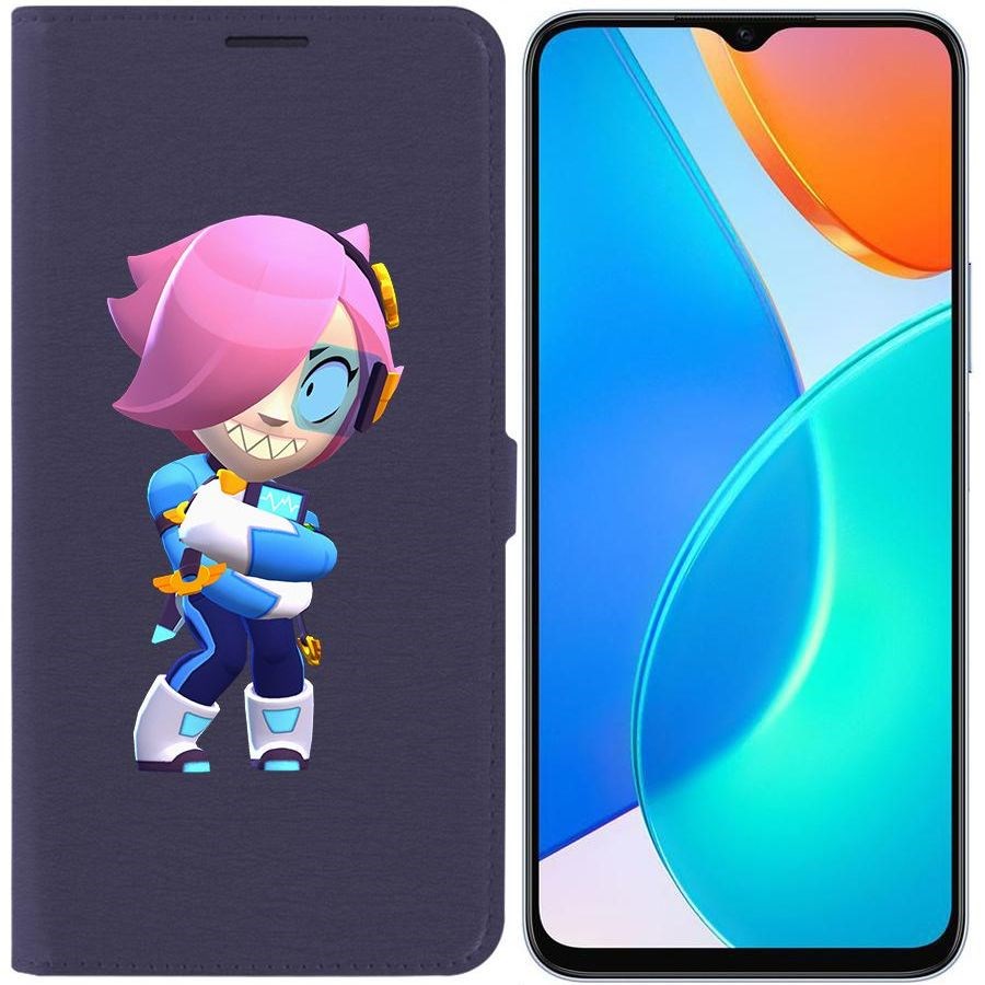 

Чехол-книжка Eco Book для Honor X6 Brawl Stars-Колетт Навигатор