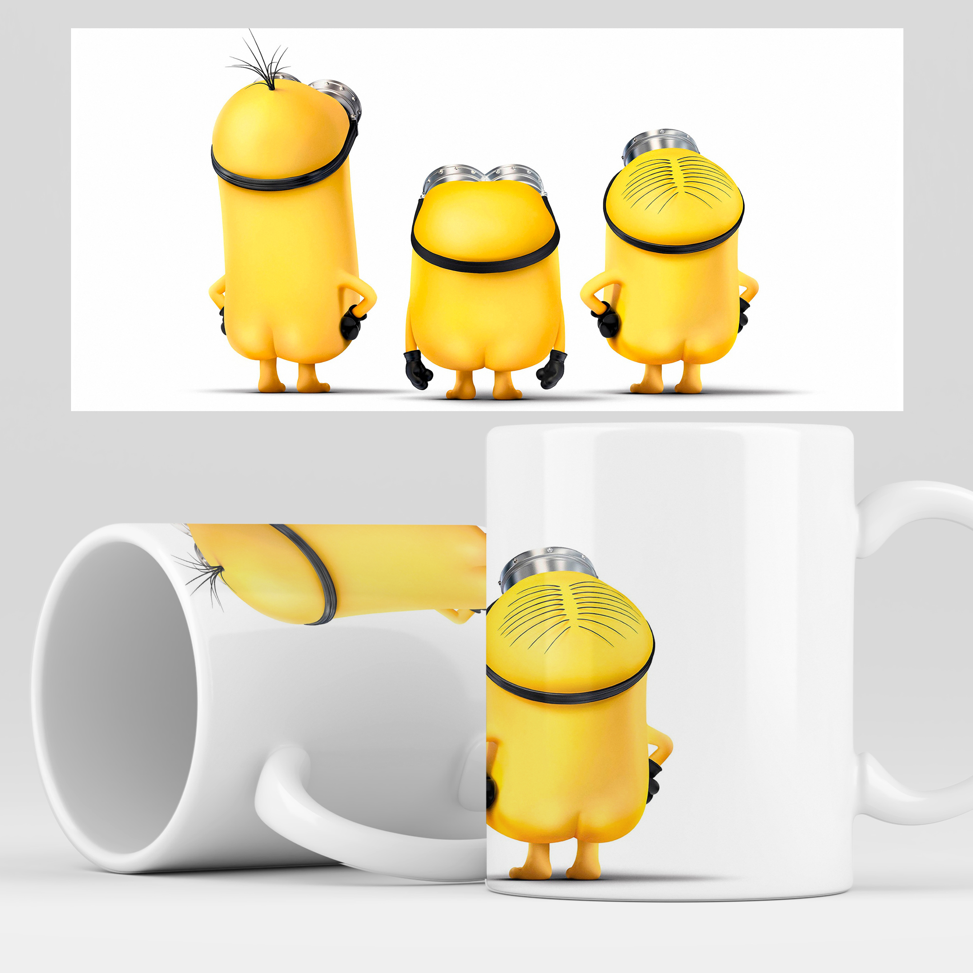 

Кружка RocketCup с принтом "Миньоны", Minions07