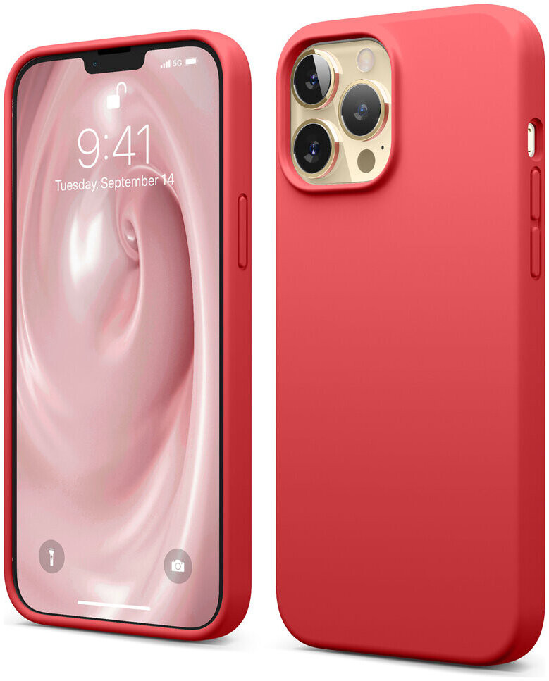 фото Чехол elago soft silicone (liquid) для iphone 13 pro max, цвет красный (es13sc67-rd)