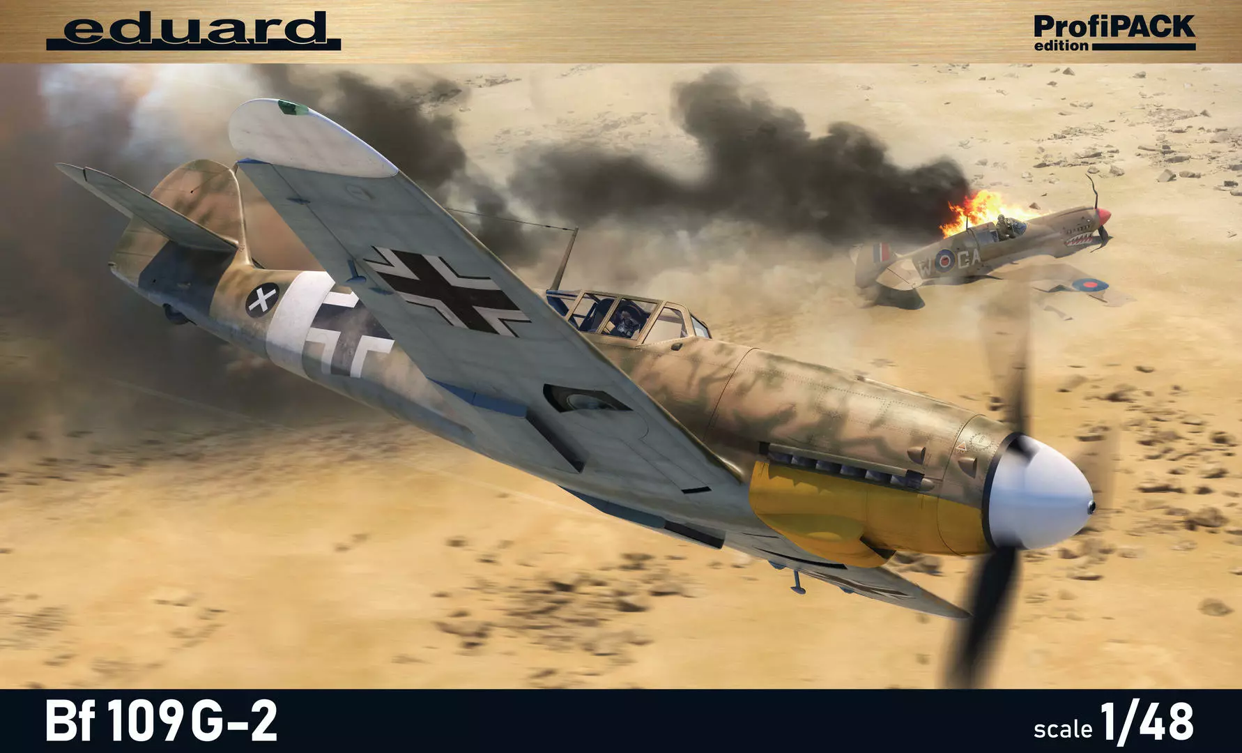 

Сборная модель Eduard 1/48 Истребитель Bf 109G-2 82165