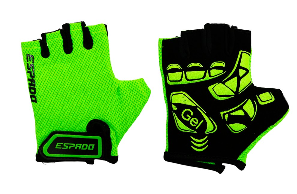 Перчатки для фитнеса Espado, ESD004, зелёный (р. S)
