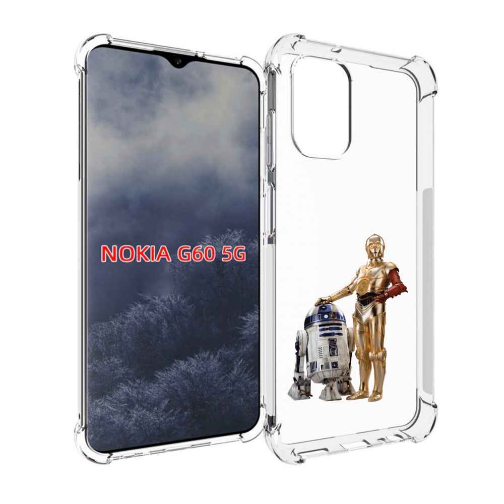 

Чехол MyPads starwars-звездные-воины для Nokia G60 5G, Прозрачный, Tocco