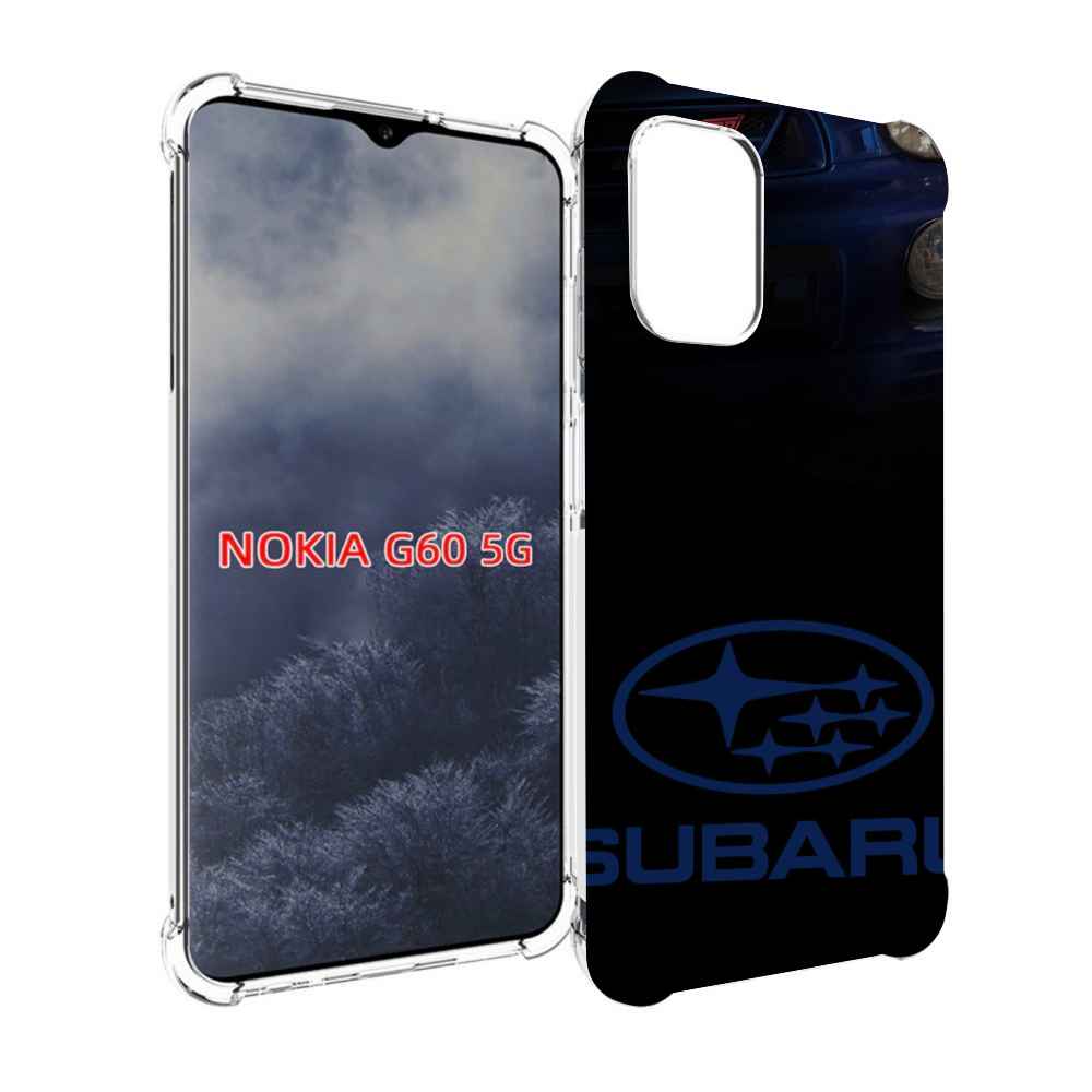 

Чехол MyPads subaru субару 3 для Nokia G60 5G, Прозрачный, Tocco