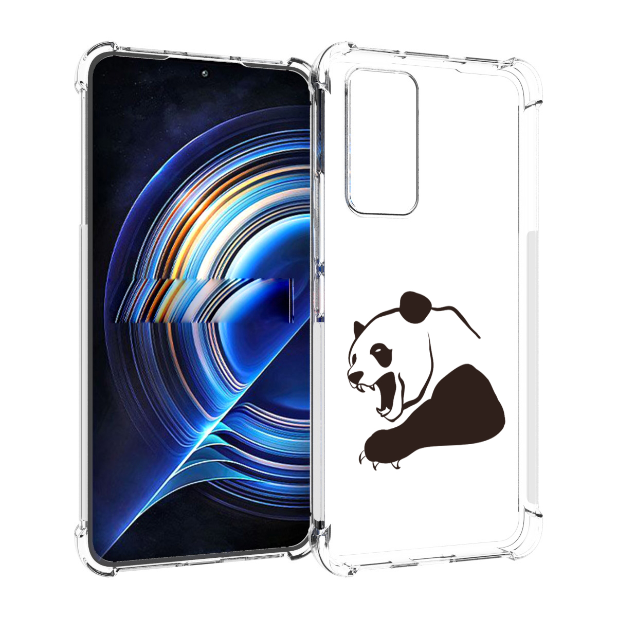 

Чехол MyPads злая-панда для Tecno Camon 19 Neo, Прозрачный, Tocco
