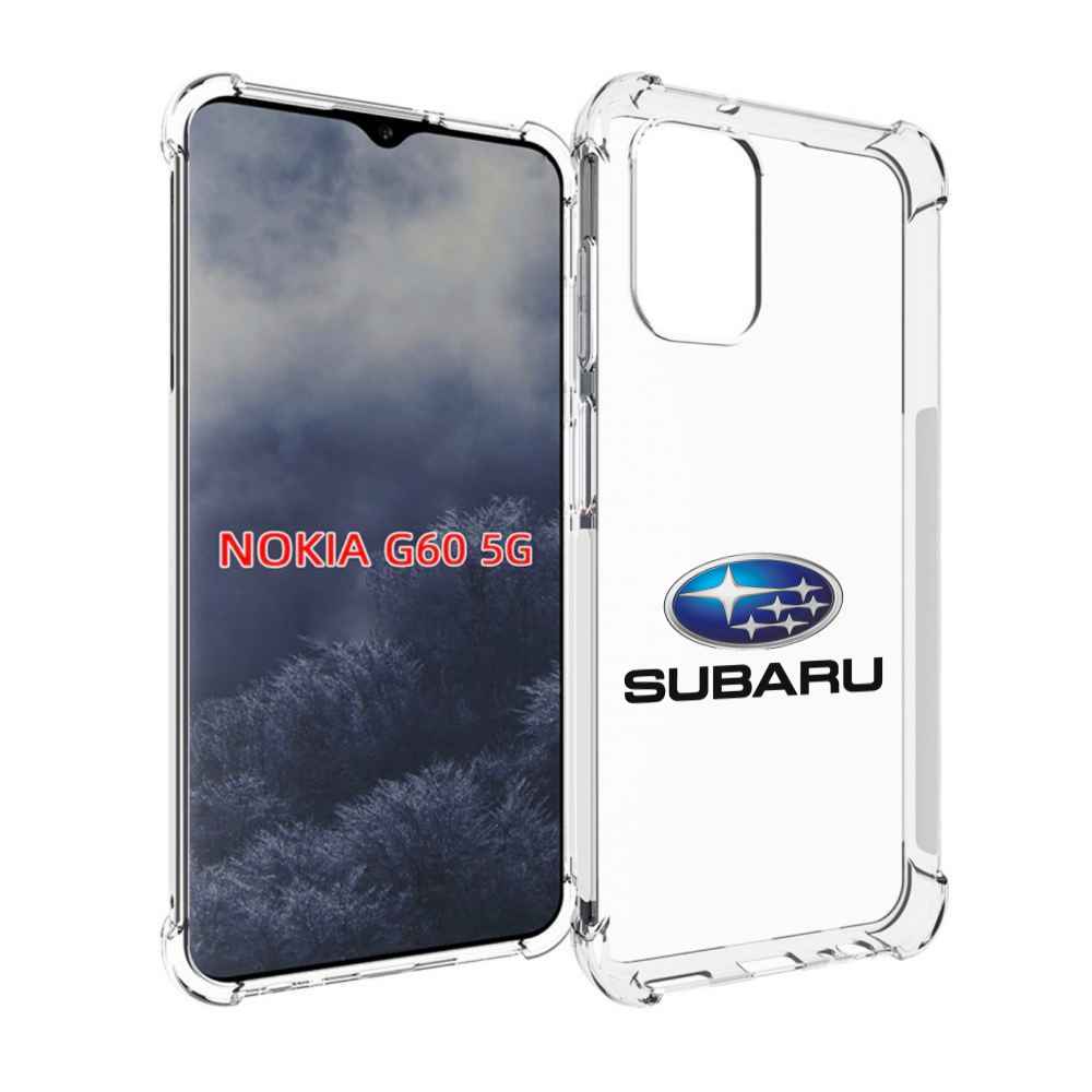 

Чехол MyPads subaru-4 мужской для Nokia G60 5G, Прозрачный, Tocco