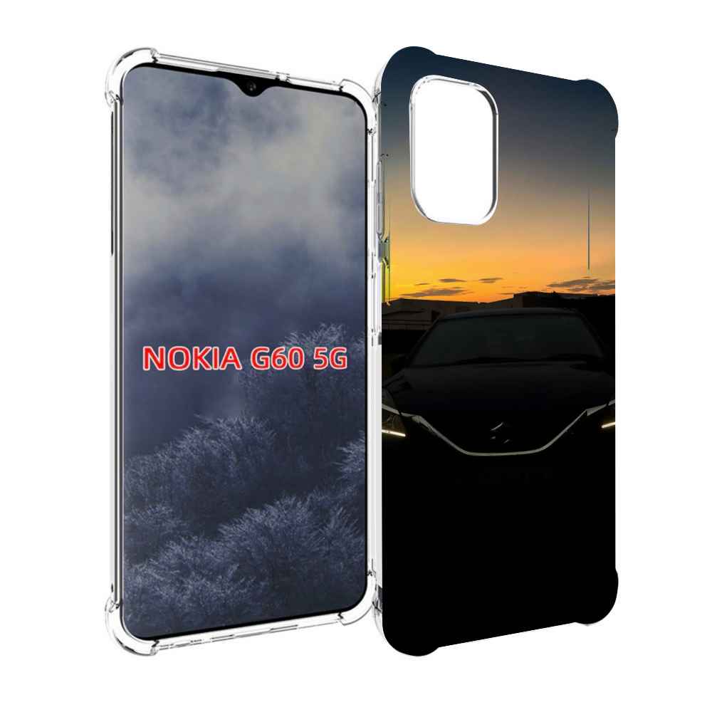 

Чехол MyPads suzuki 2 сузуки мужской для Nokia G60 5G, Прозрачный, Tocco