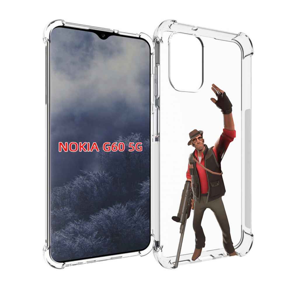 

Чехол MyPads team-fortress-2 для Nokia G60 5G, Прозрачный, Tocco