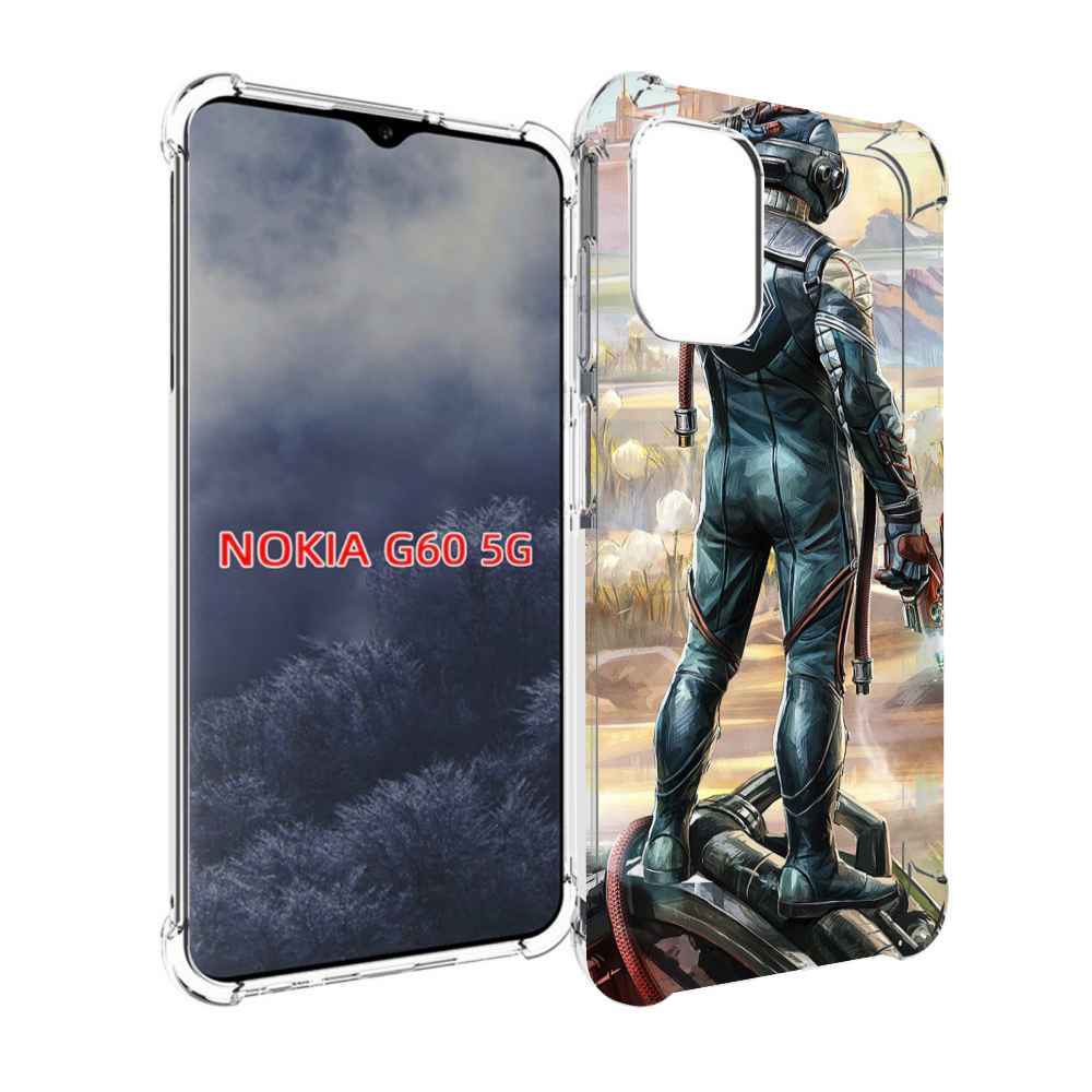 

Чехол MyPads the-outer-worlds для Nokia G60 5G, Прозрачный, Tocco