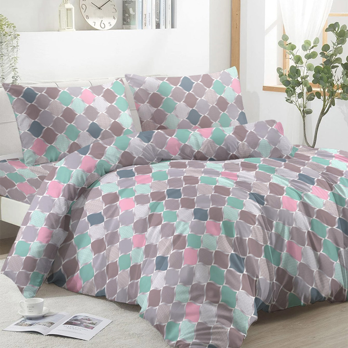 Комплект постельного белья 1.5 спальное Спал Спалыч NEW Флойд